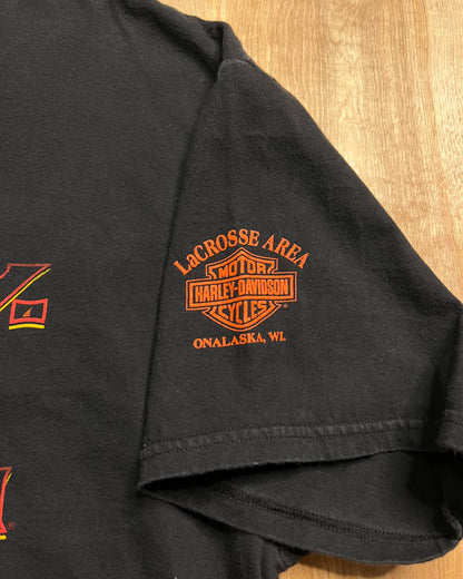 1990's Harley Davidson Onalaska, Wisconsin T-Shirt