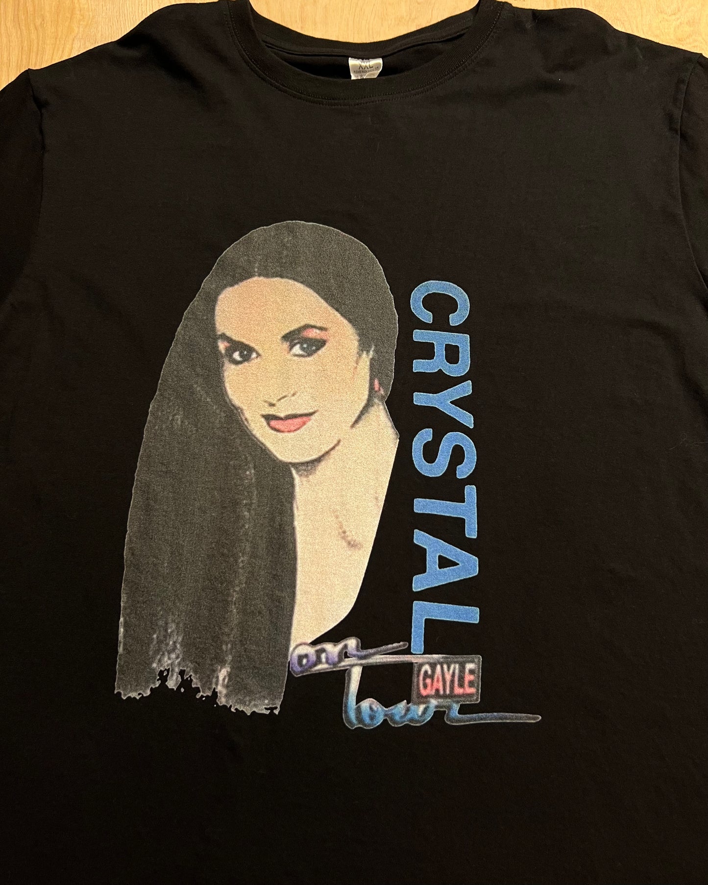 Vintage Bootleg Crystal Gayle "On Tour" T-Shirt