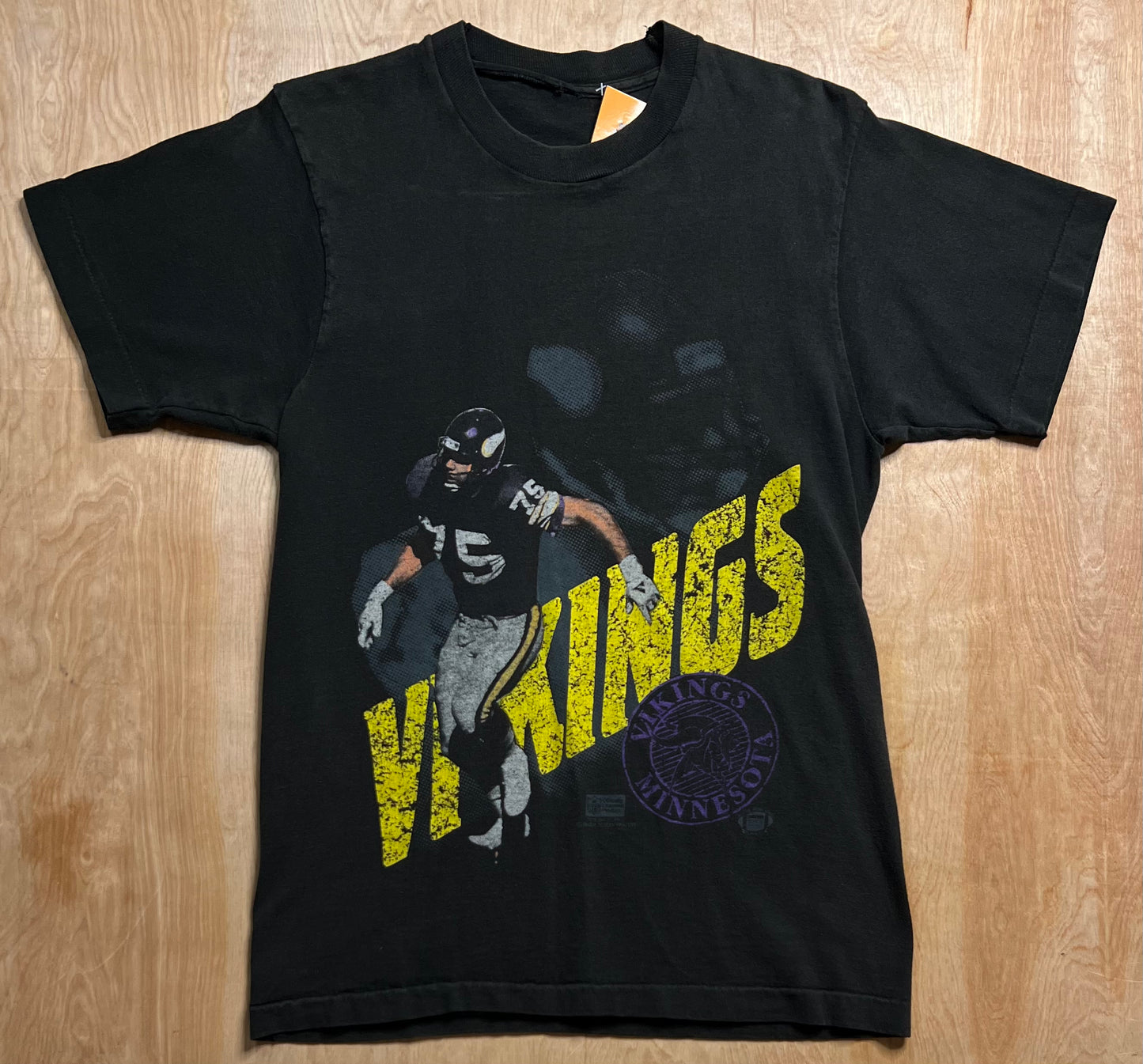 1990's Minnesota Vikings Salem Single Stitch T-Shirt