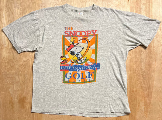 1990's Snoopy International Golf Classic Single Stitch T-Shirt