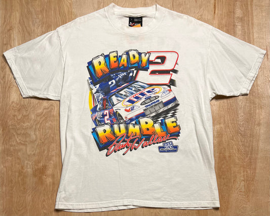 Vintage Miller Lite Rusty Wallace "Ready 2 Rumble" T-Shirt