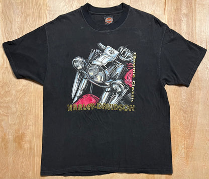 1998 Harley Davidson "Chrome Classic" Grand Forks, North Dakota T-Shirt