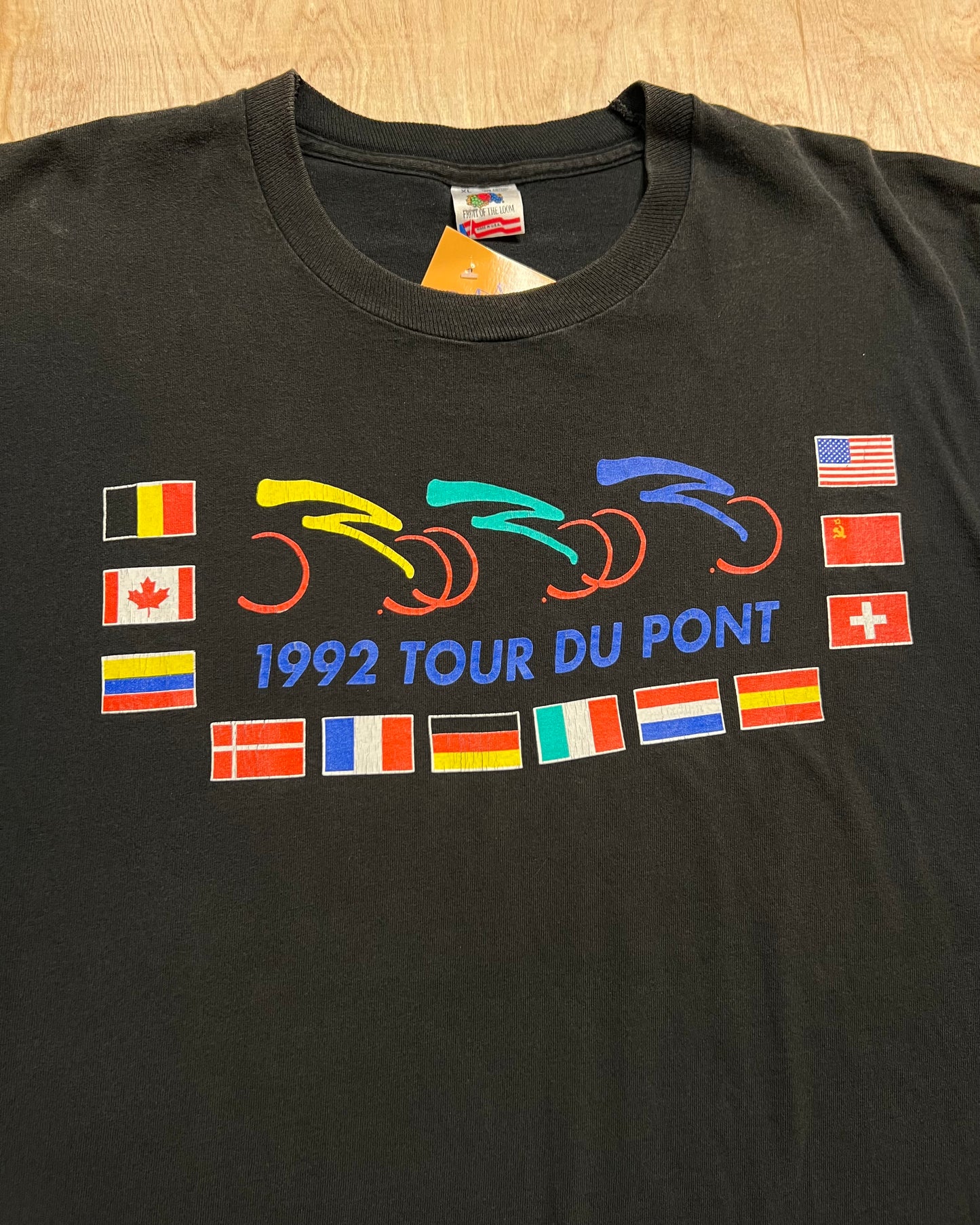1992 Tour Du Pont Single Stitch T-Shirt