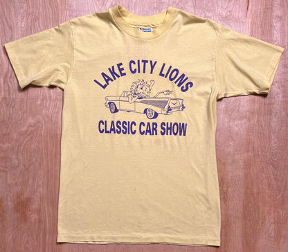 1990's Lake City Lion's Classic Car Show Single Stitch T-Shirt