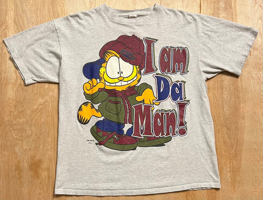 1990's Garfield "I Am Da Man" T-Shirt
