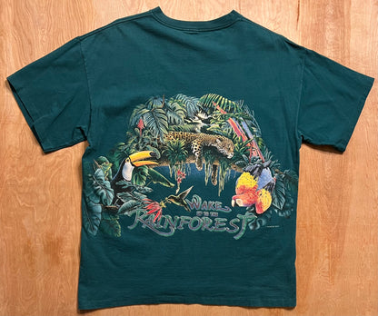 1990's "Wake up to the Rainforest" Single Stitch T-Shirt