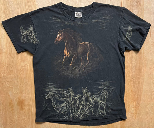 1994 Horse AOP Single Stitch T-Shirt