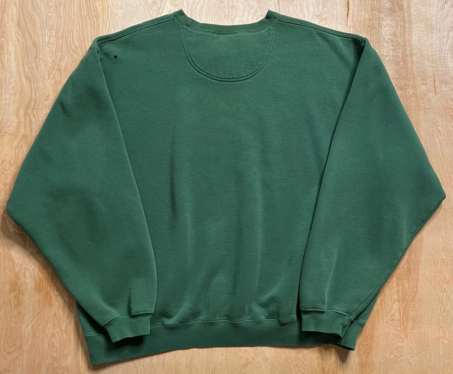 Vintage Forrest Green Distressed Nike Crewneck