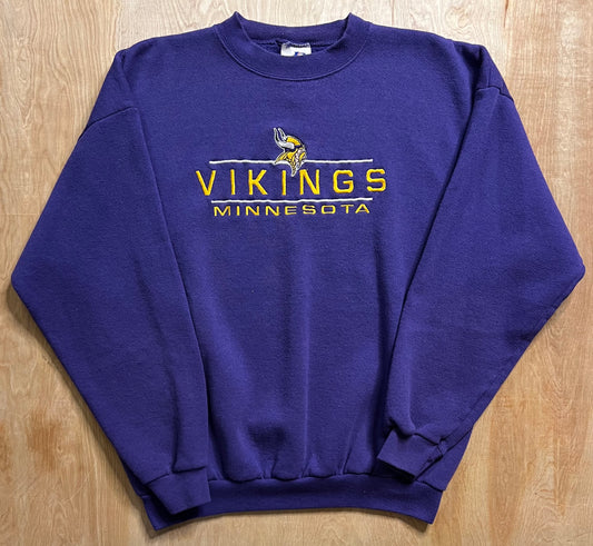 1990's Minnesota Vikings Logo Athletics Crewneck