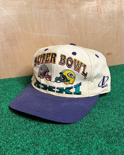 1997 Green Bay Packers Super Bowl Logo Athletic Hat