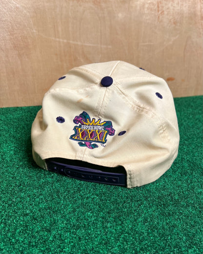 1997 Green Bay Packers Super Bowl Logo Athletic Hat