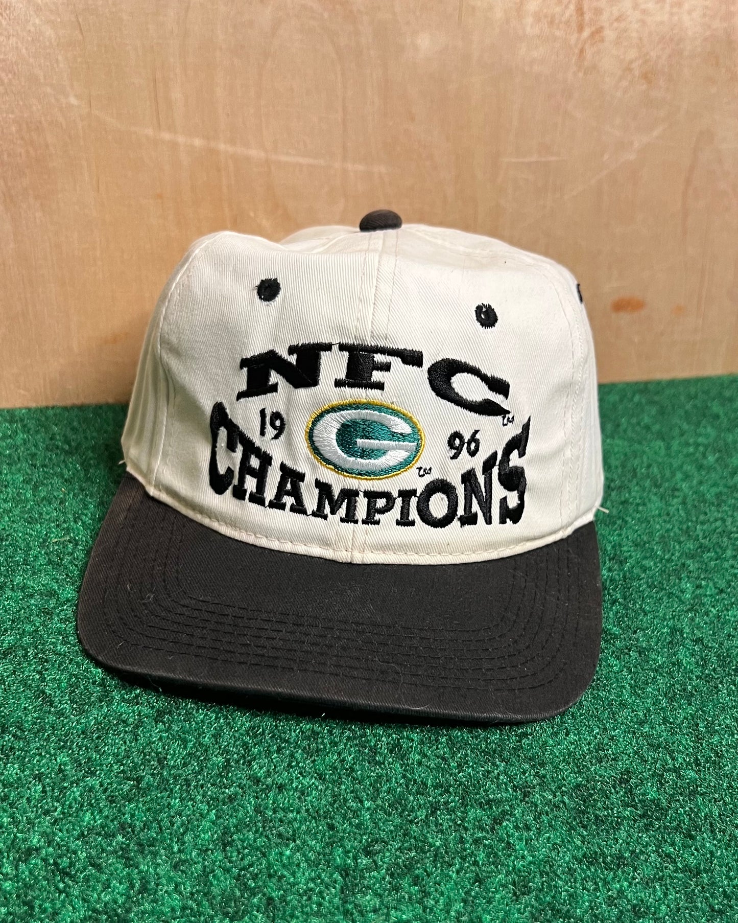 1996 Green Bay Packers NFC Champions Hat