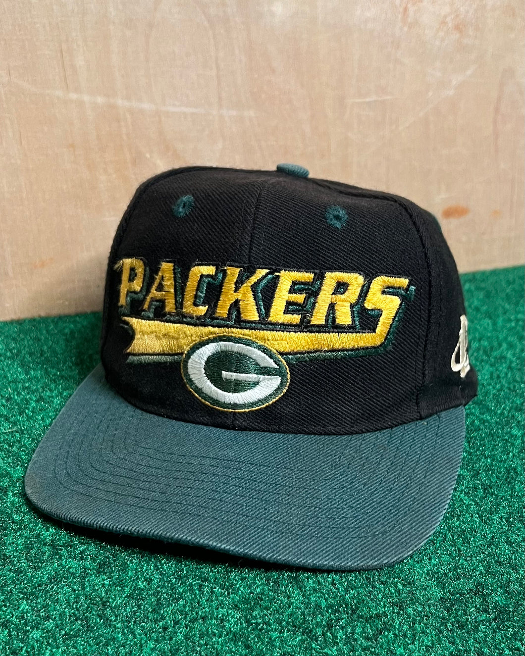 Vintage Green Bay Packers Logo Athletics Hat