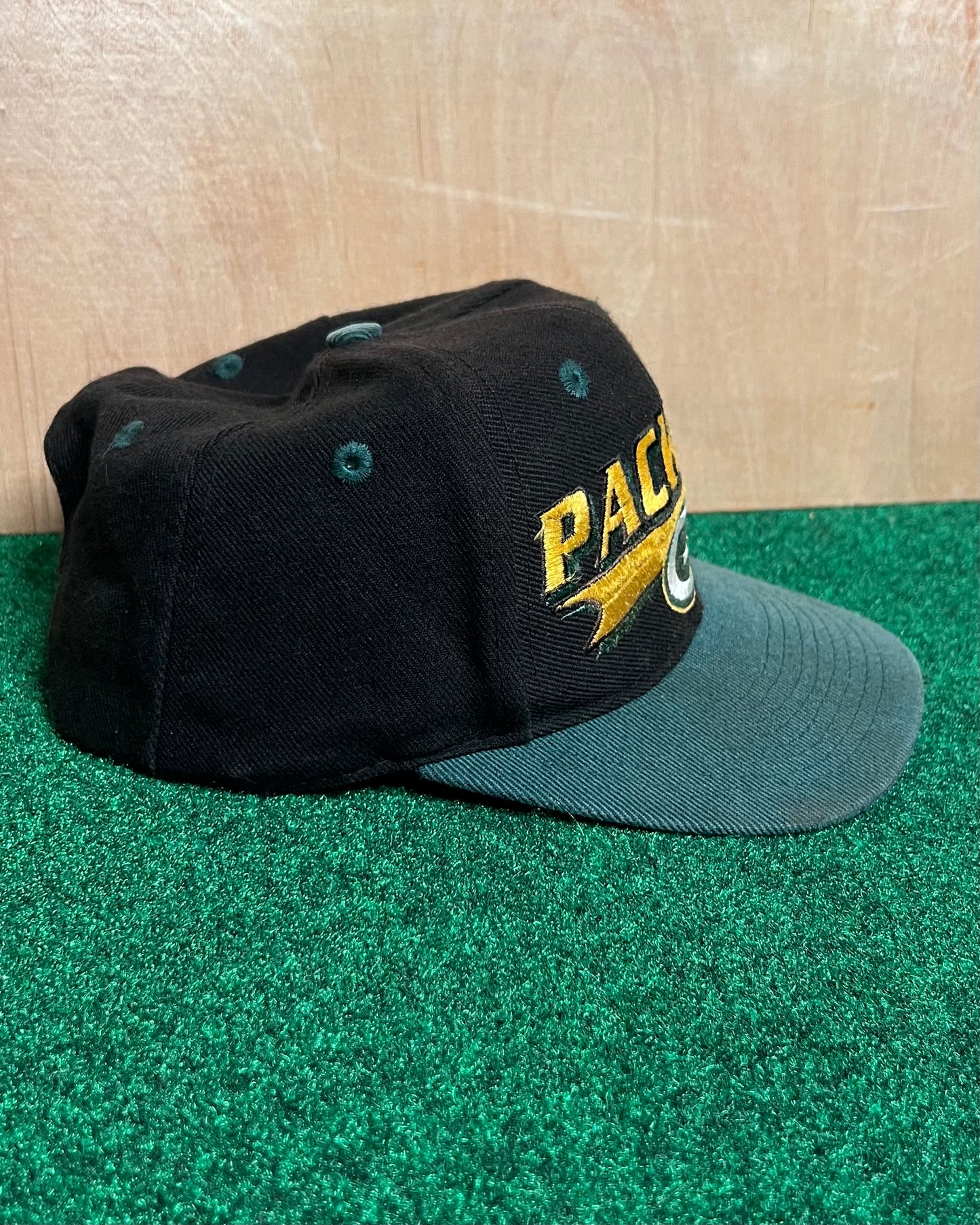 Vintage Green Bay Packers Logo Athletics Hat