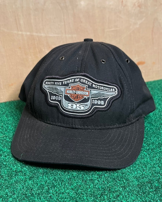 1998 Harley Davidson 95 Year Anniversary Hat