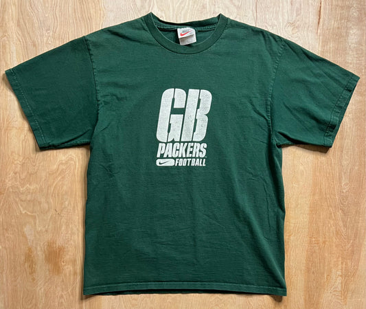 90's Green Bay Packers Nike T-Shirt