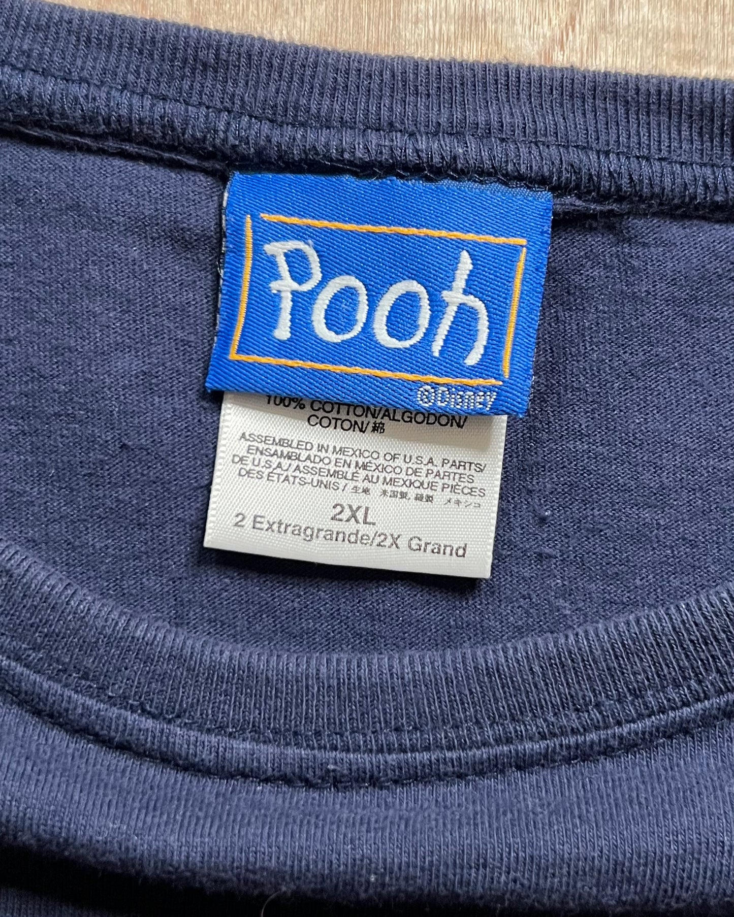Vintage Pooh x Tigger Pocket T-Shirt