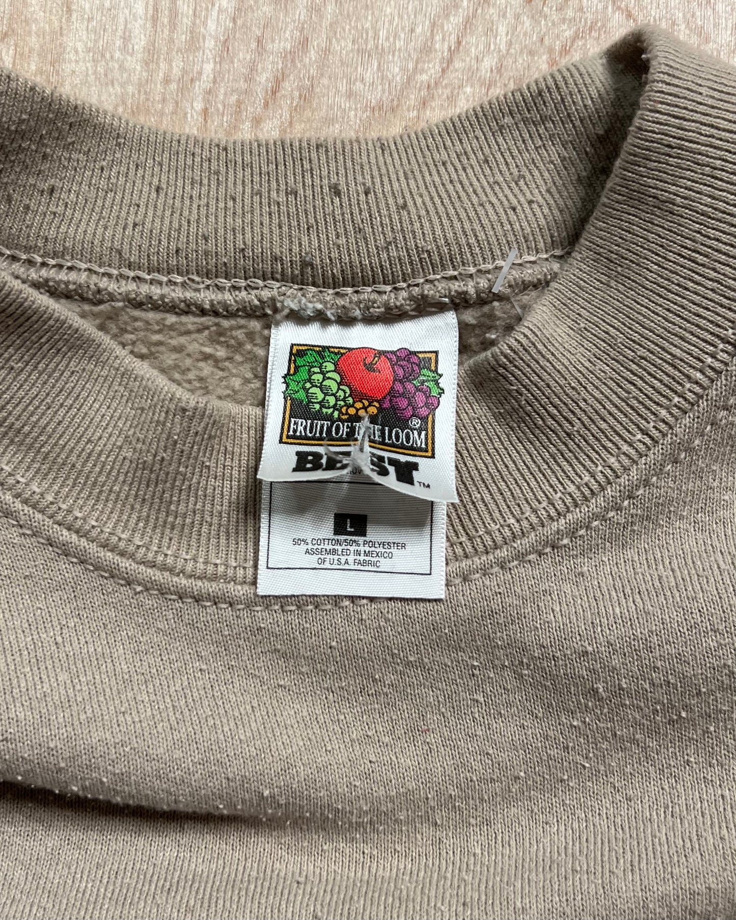 Vintage Fruit of the Loom Blank Crewneck