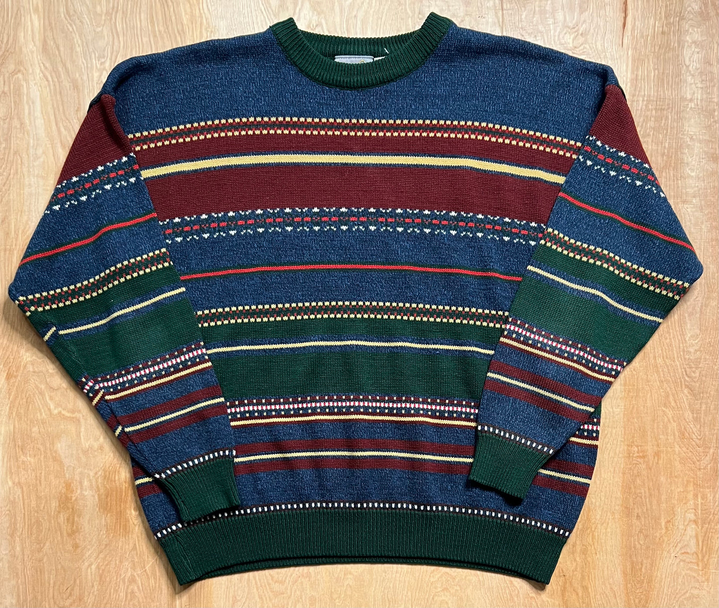 Vintage Backyard Blues Sweater