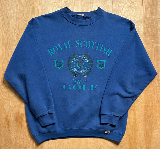 Vintage Royal Scottish "Game of Golf" Crewneck