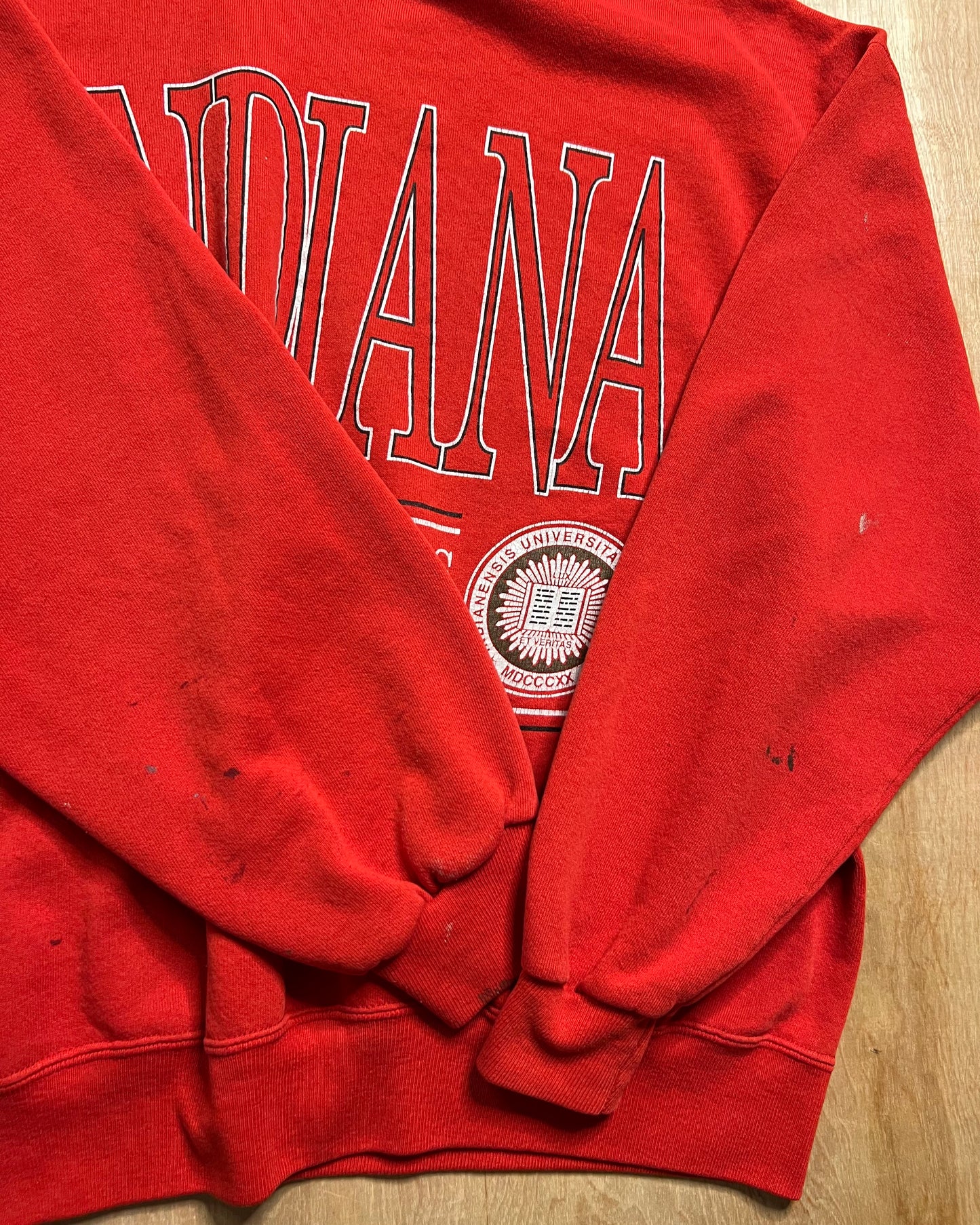 1990's Indiana Hoosiers Distressed Crewneck