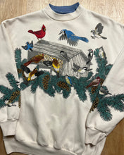 Load image into Gallery viewer, 1990&#39;s Birds AOP Artisans Designs Crewneck

