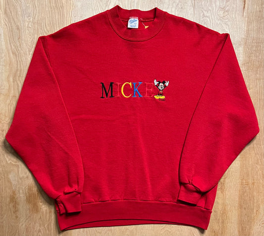 1990's Mickey Mouse Crewneck