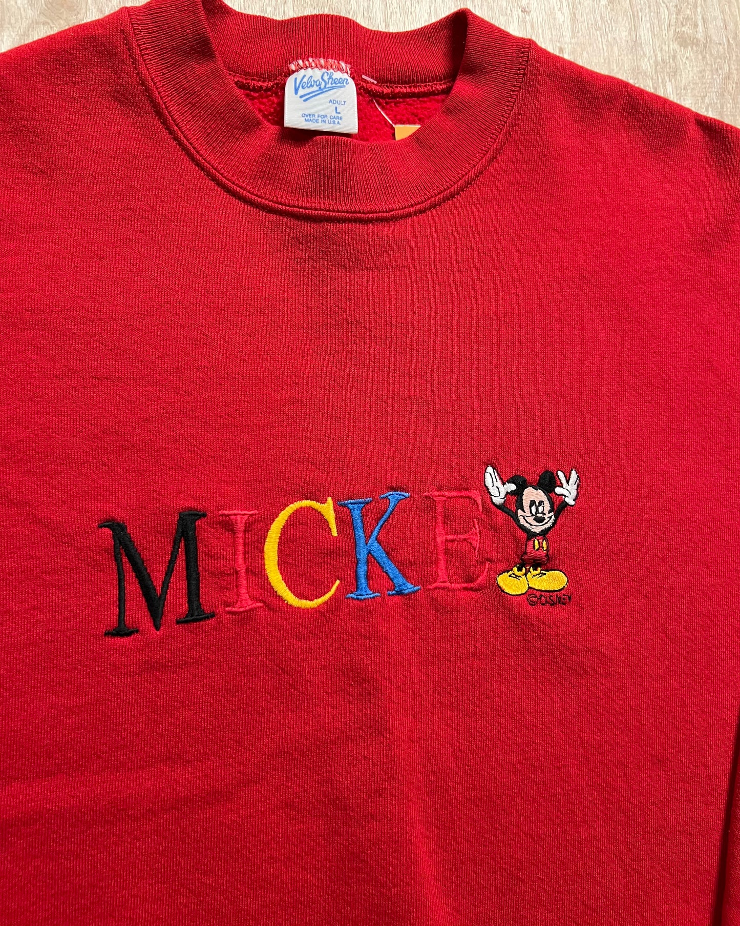 1990's Mickey Mouse Crewneck