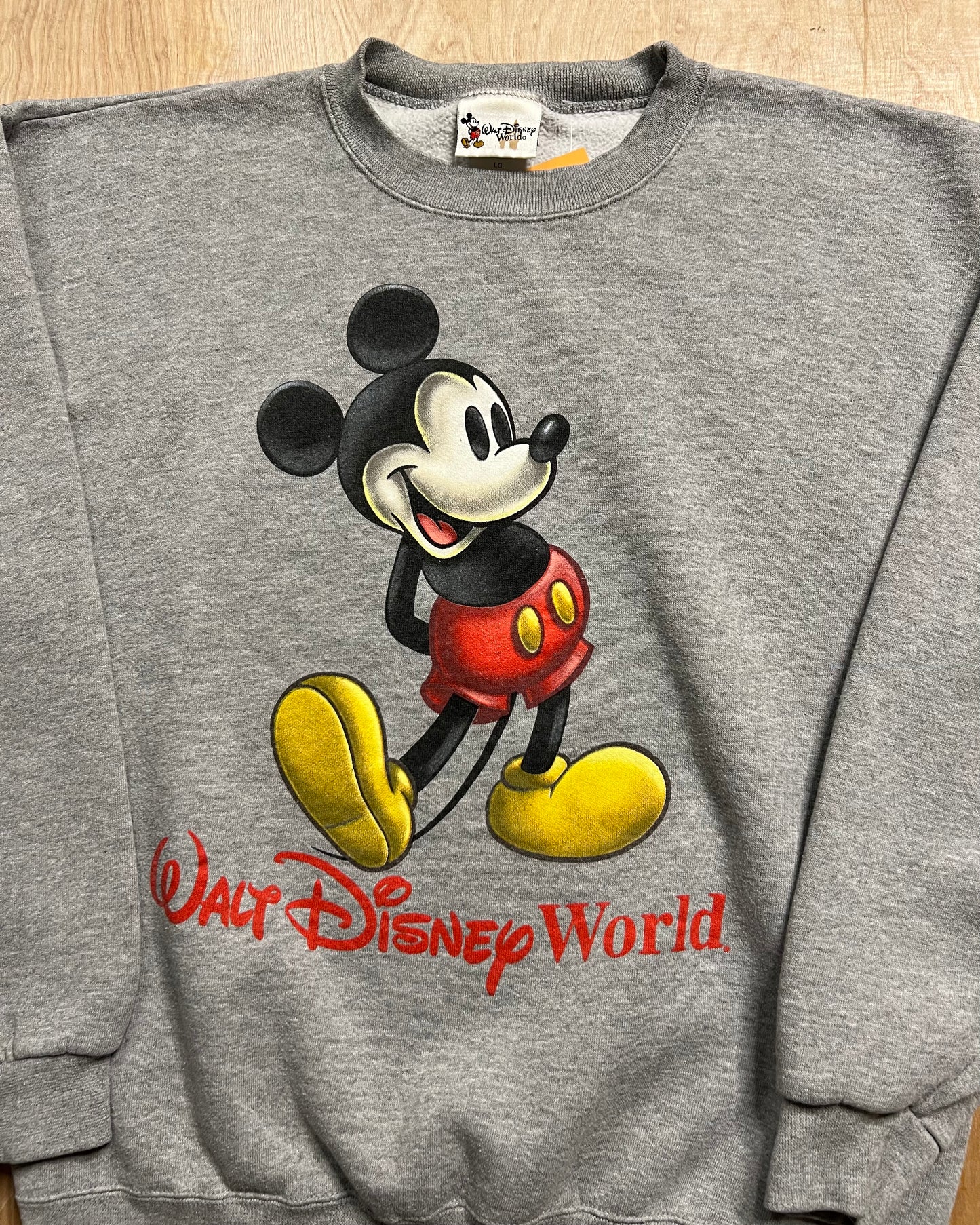 Vintage Walt Disney World Mickey Mouse Crewneck