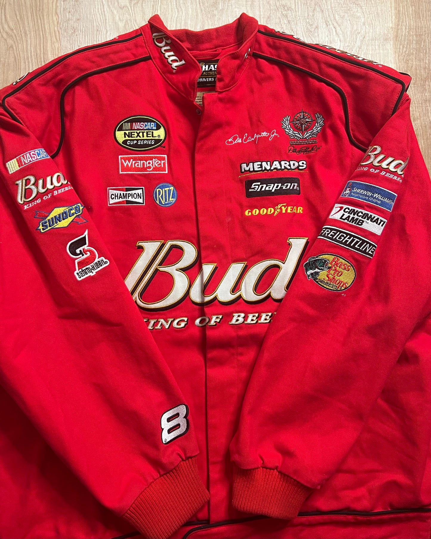 Vintage Budweiser "Bud King of Beer" Racing Jacket