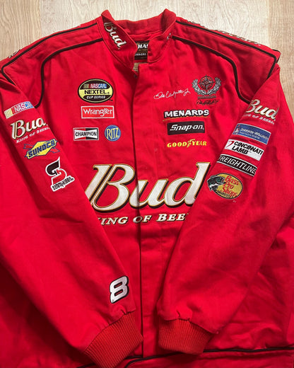 Vintage Budweiser "Bud King of Beer" Racing Jacket