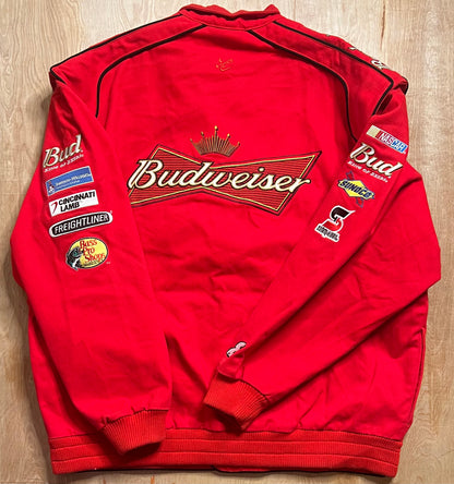 Vintage Budweiser "Bud King of Beer" Racing Jacket