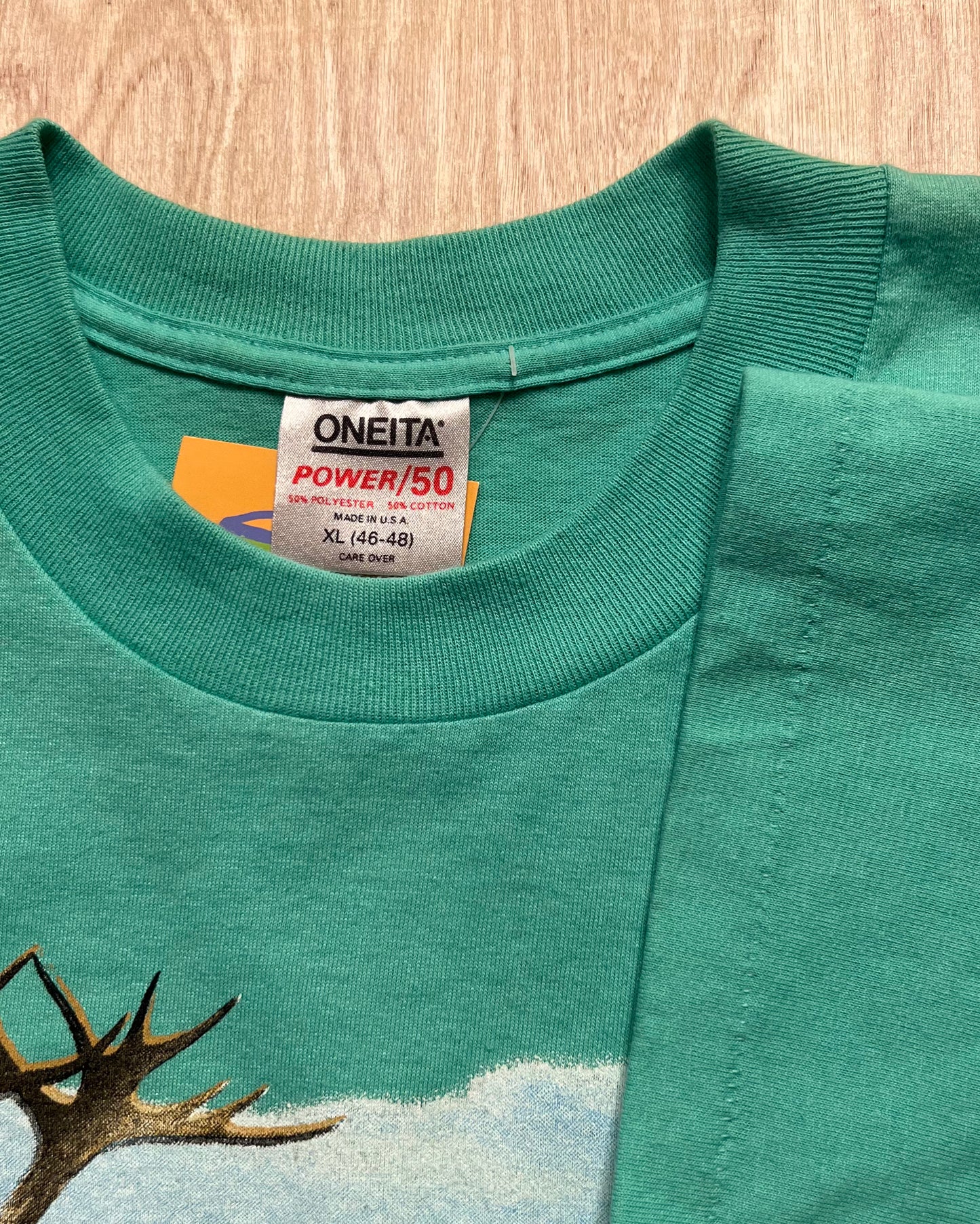 1988 Alaska Reindeer Single Stitch T-Shirt