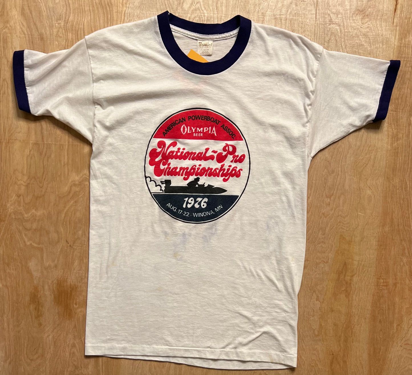 1976 Olympia Beer National Pro Champions T-Shirt