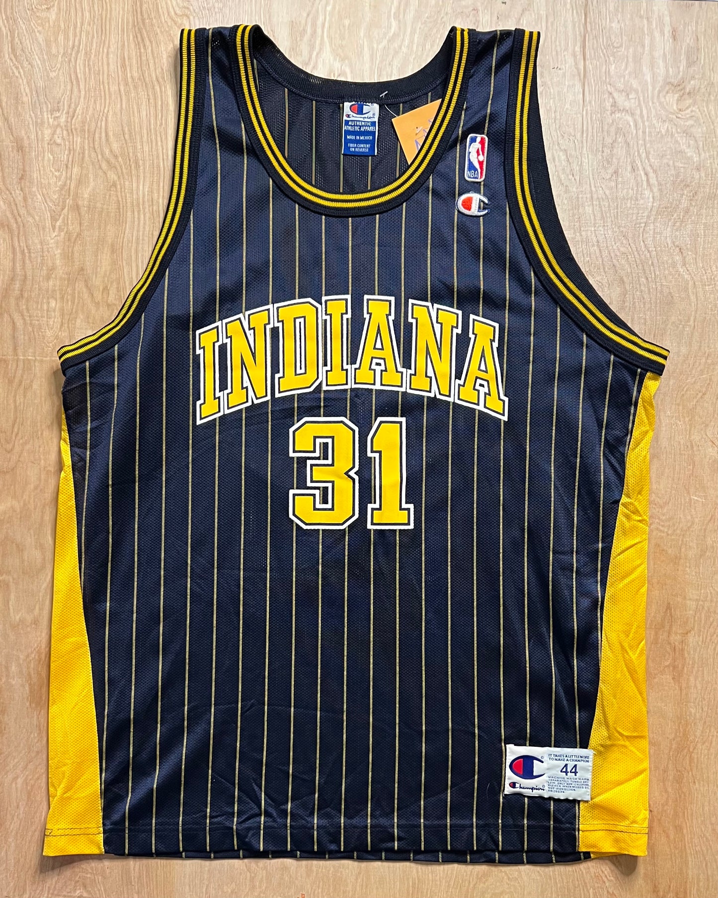 1990's Indiana Pacers Reggie Miller Champion Jersey