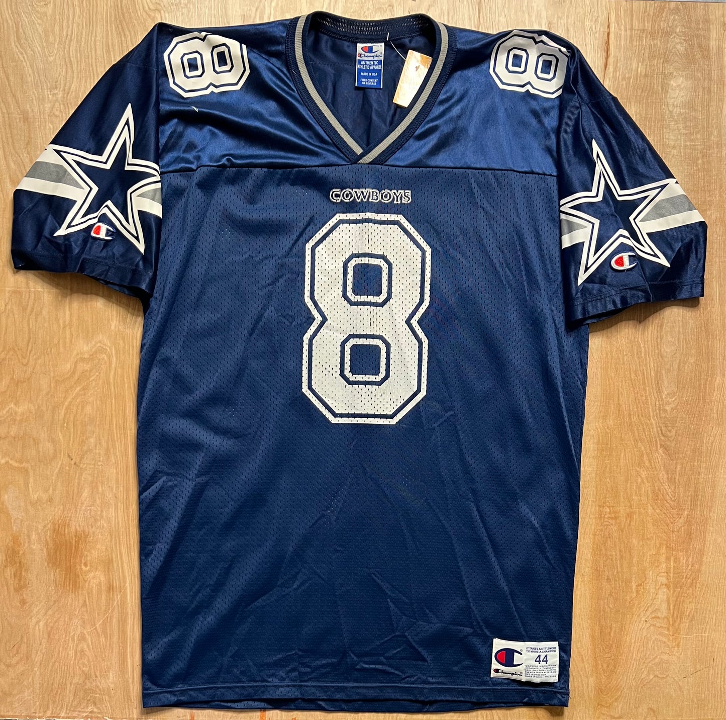 1990's Dallas Cowboys Troy Aikman Champion Jersey