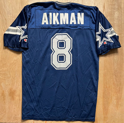 1990's Dallas Cowboys Troy Aikman Champion Jersey
