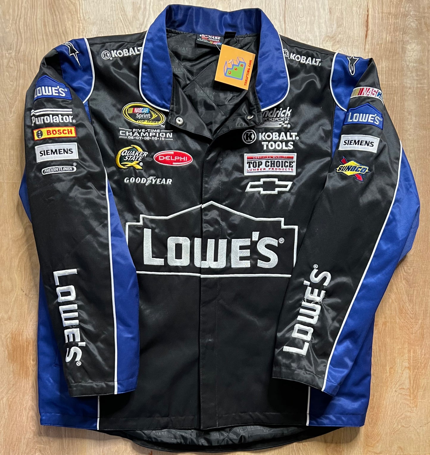 Lowe's Nascar Sprint Cup Series Racing Jacket