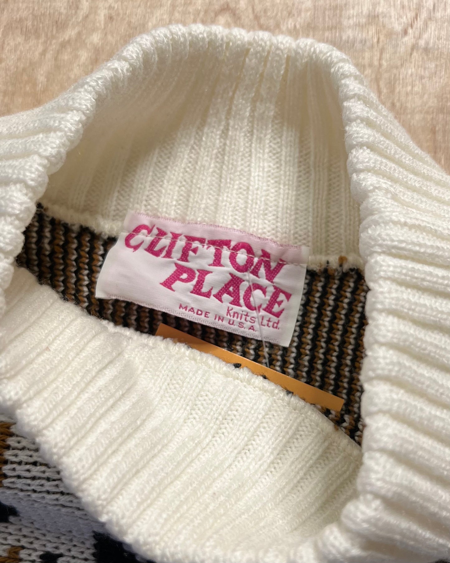 Vintage Clifton Place Turtleneck Sweater