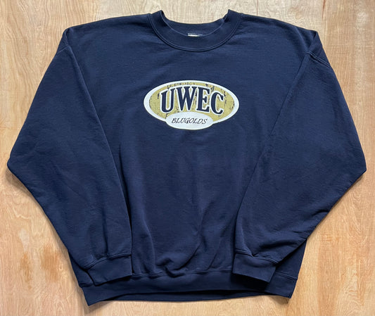 Y2K UWEC Blugolds Crewneck