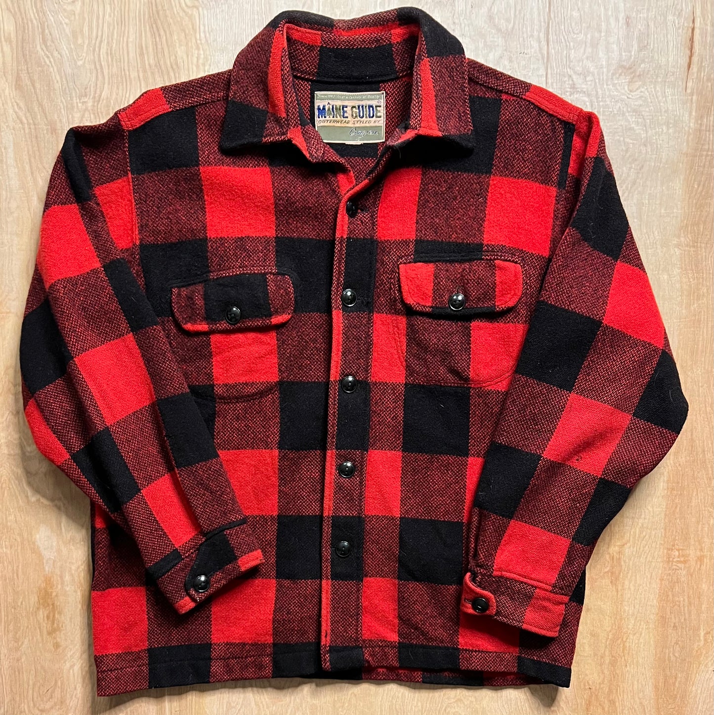 Vintage Maine Guide Heavy Flannel