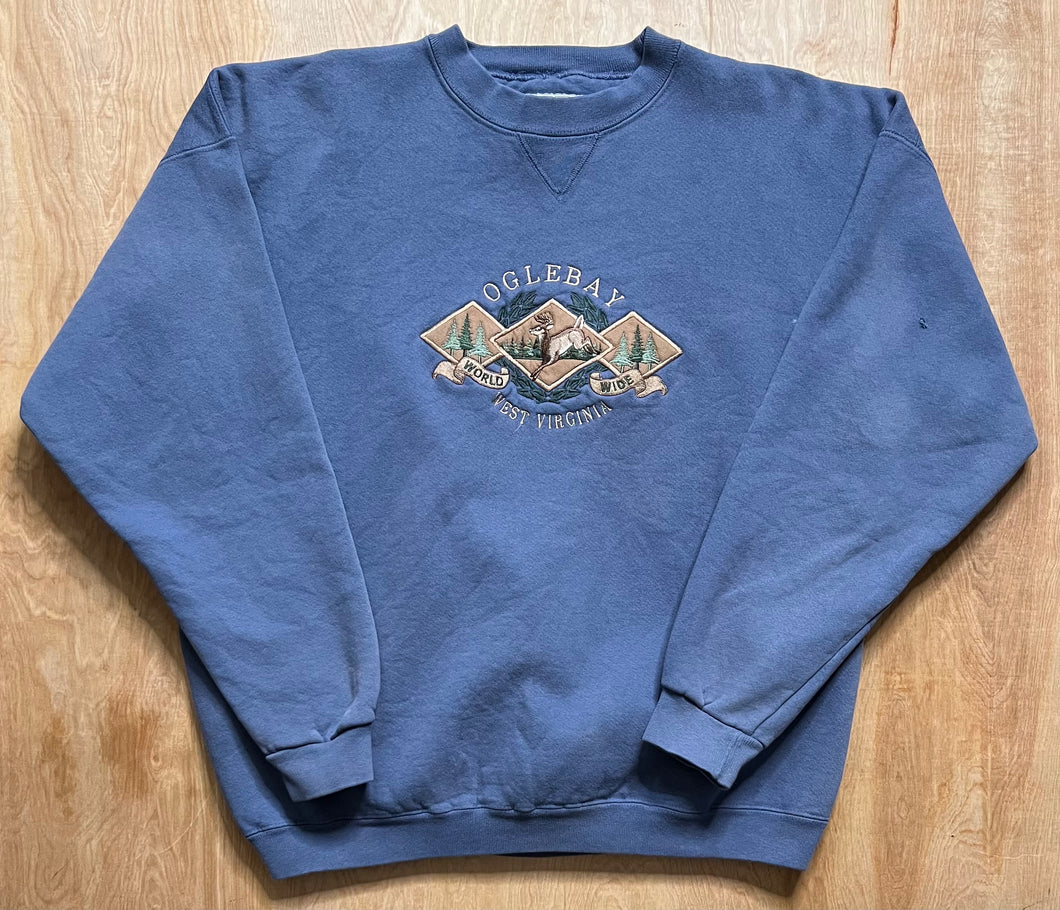 1990's West Virginia Oglebay Crewneck