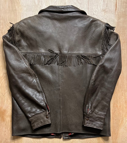 Vintage Midwestern Sport Togs Leather Jacket