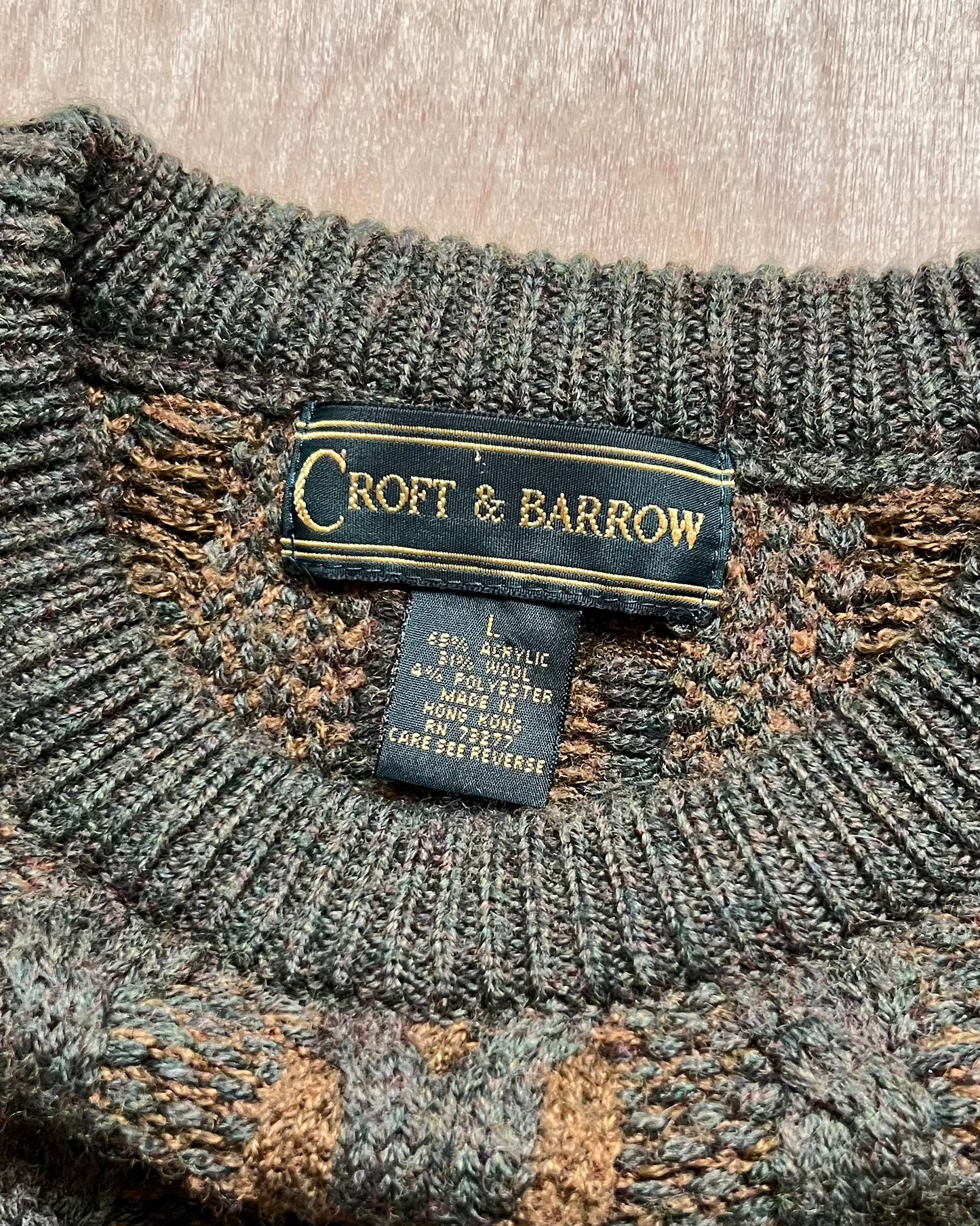 Vintage Croft & Barrow Sweater