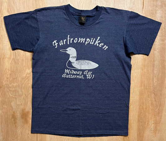 Vintage "Farfrompüken" Midway Bar Single Stitch T-Shirt