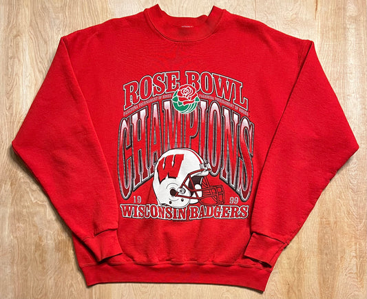 1999 University of Wisconsin Badgers Rose Bowl Crewneck