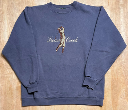 Vintage Beaver Creek Golf Crewneck