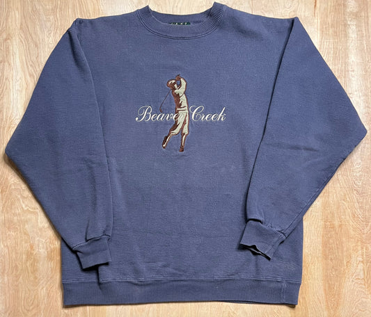 Vintage Beaver Creek Golf Crewneck