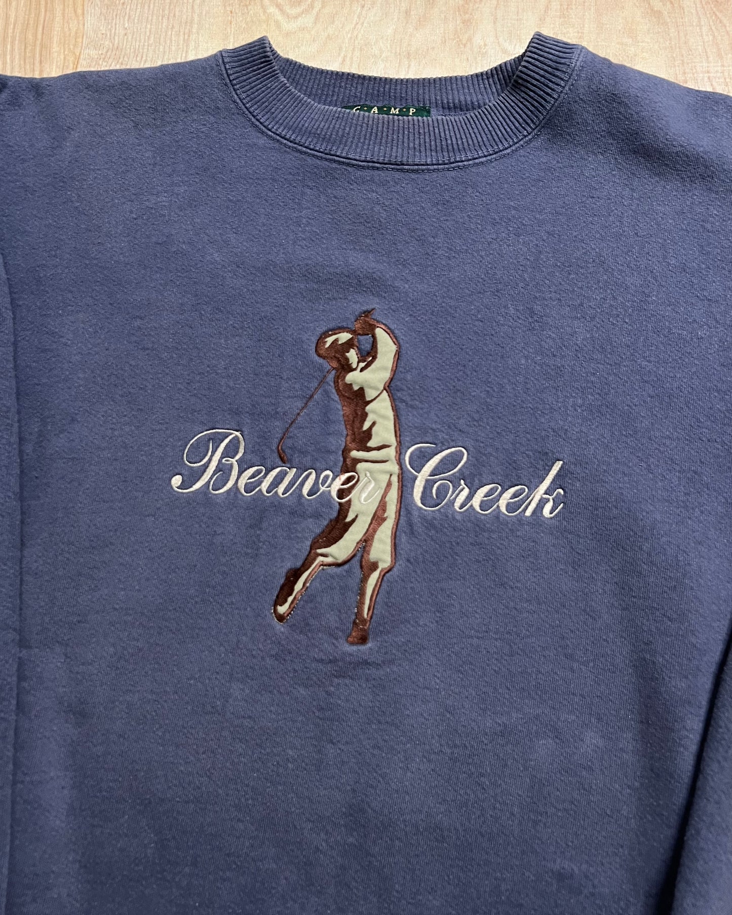 Vintage Beaver Creek Golf Crewneck