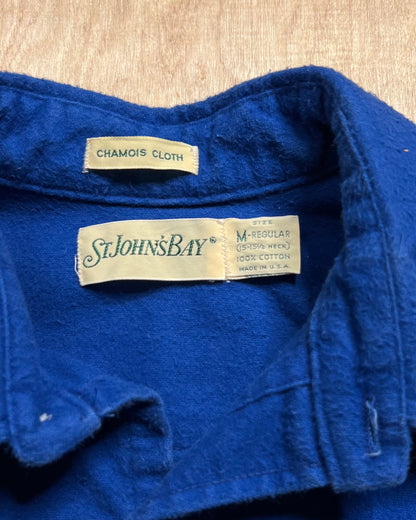 Vintage St Johns Bay Chamois Cloth Flannel